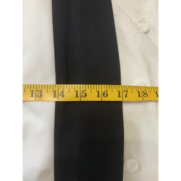 Calvin Klein color block scuba knit sheath dress Size 6P Black White Work Career - Picture 6 of 9